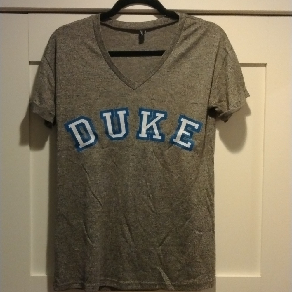 Duke T-Shirt, Color: Gray, Size: Medium